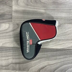 Odyssey White Hot XG Blade Putter Cover Synthetic Black Red Grey Faux Fur